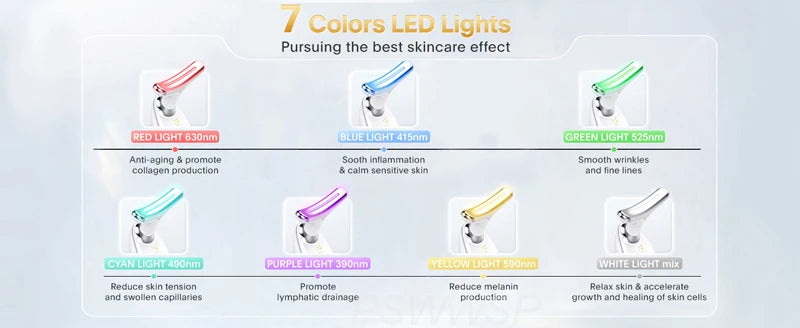 7 colors EMS red light therapy.