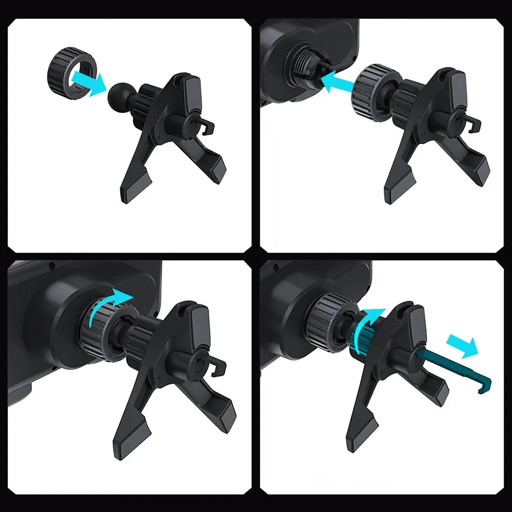 2 in 1 Auto Rotating Phone Holder
