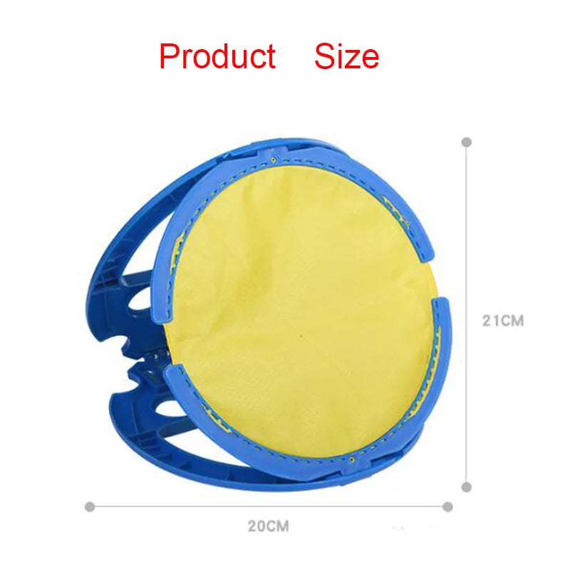Hand-held ball rack