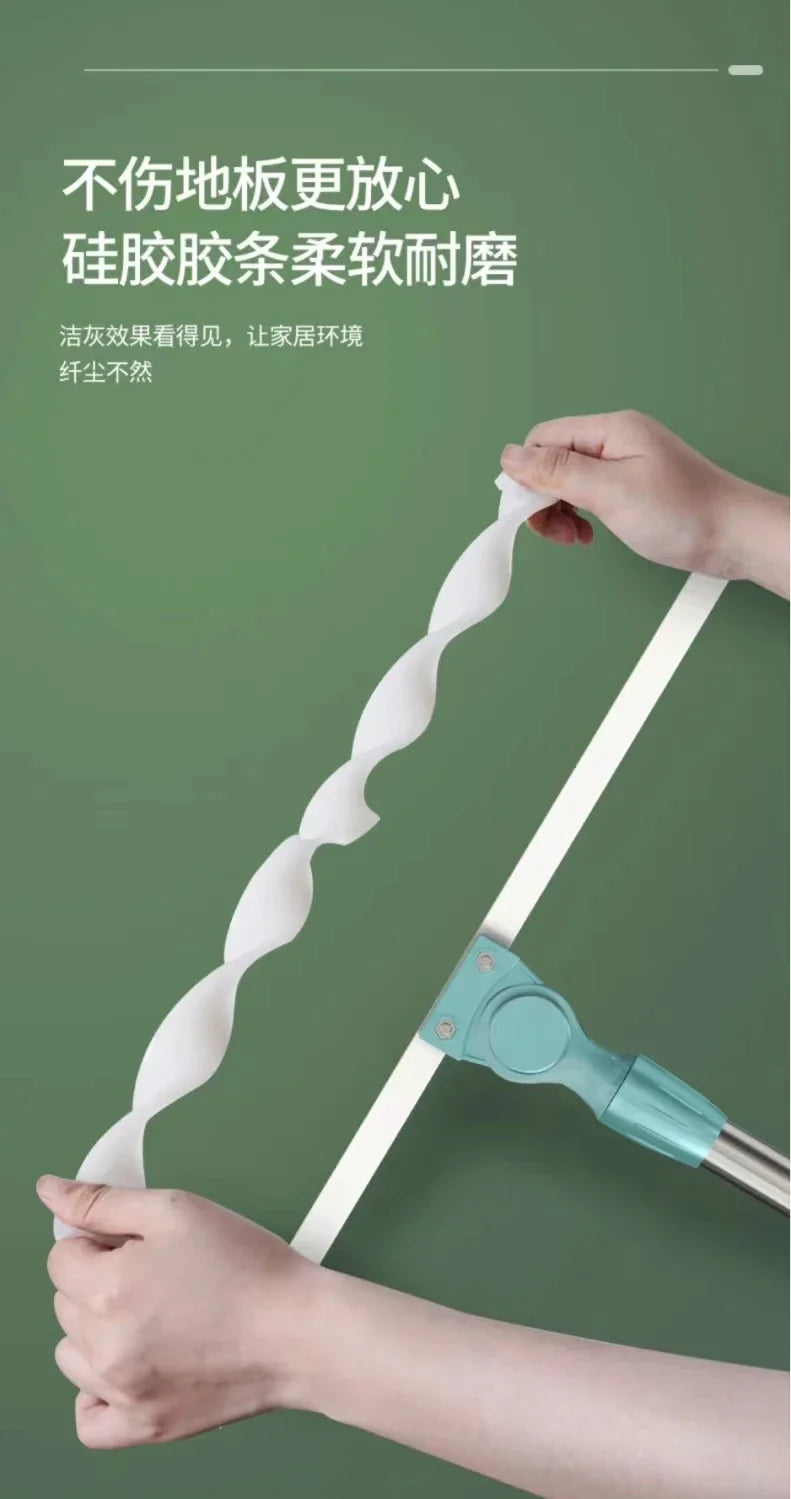 Toilet Bathroom Sweeping Silicone Artifact Ground Scraping Floor Cleaning Household Mop Toilet Wiper Magic Broom