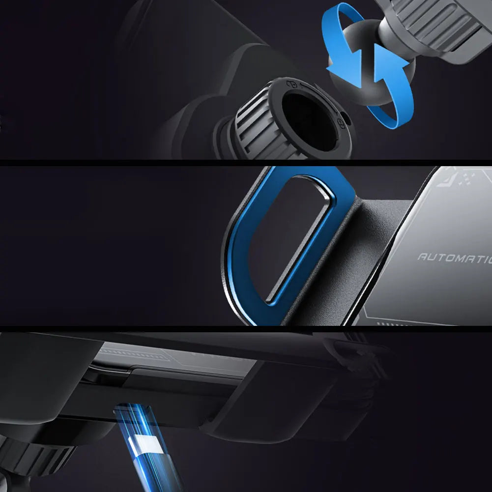 2 in 1 Auto Rotating Phone Holder