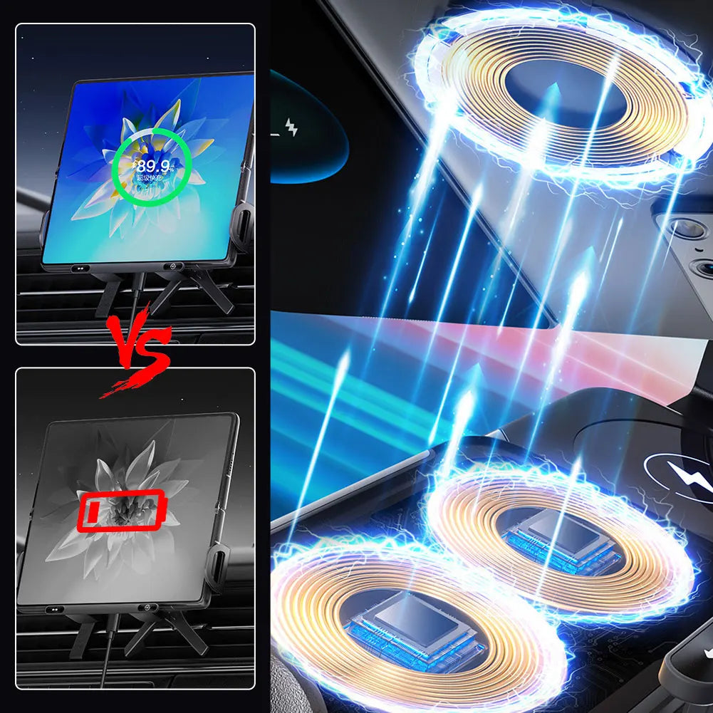 2 in 1 Auto Rotating Phone Holder