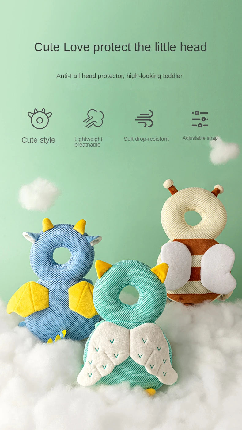 Baby Head Cushion Back