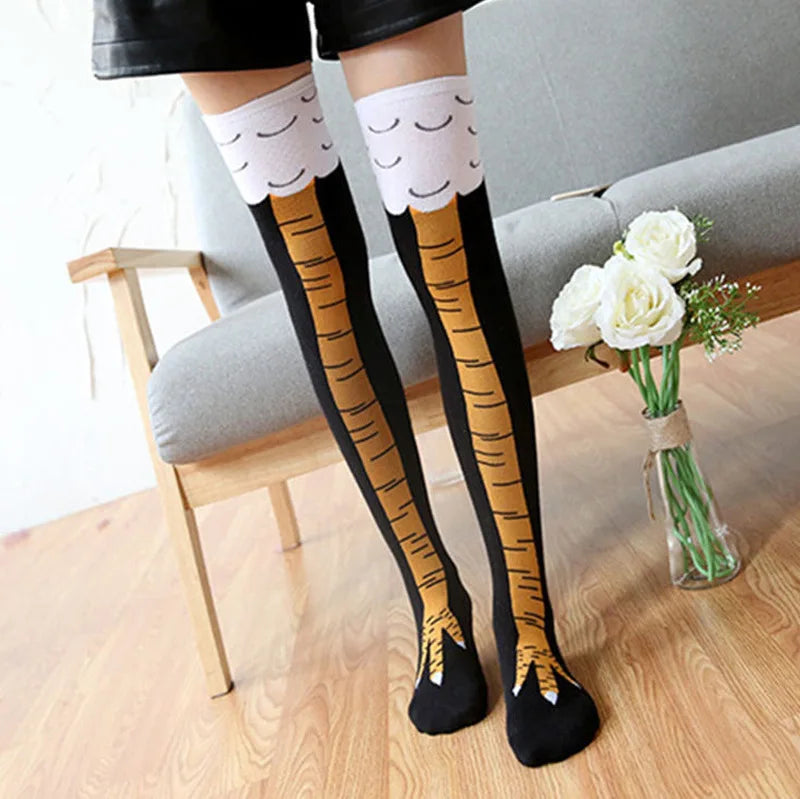 Funny Chicken Leg Socks