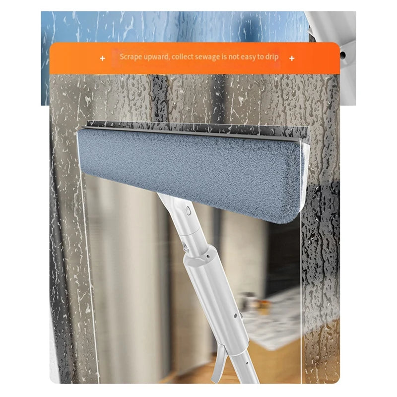 Squeegee For Window Cleaning With Spray
