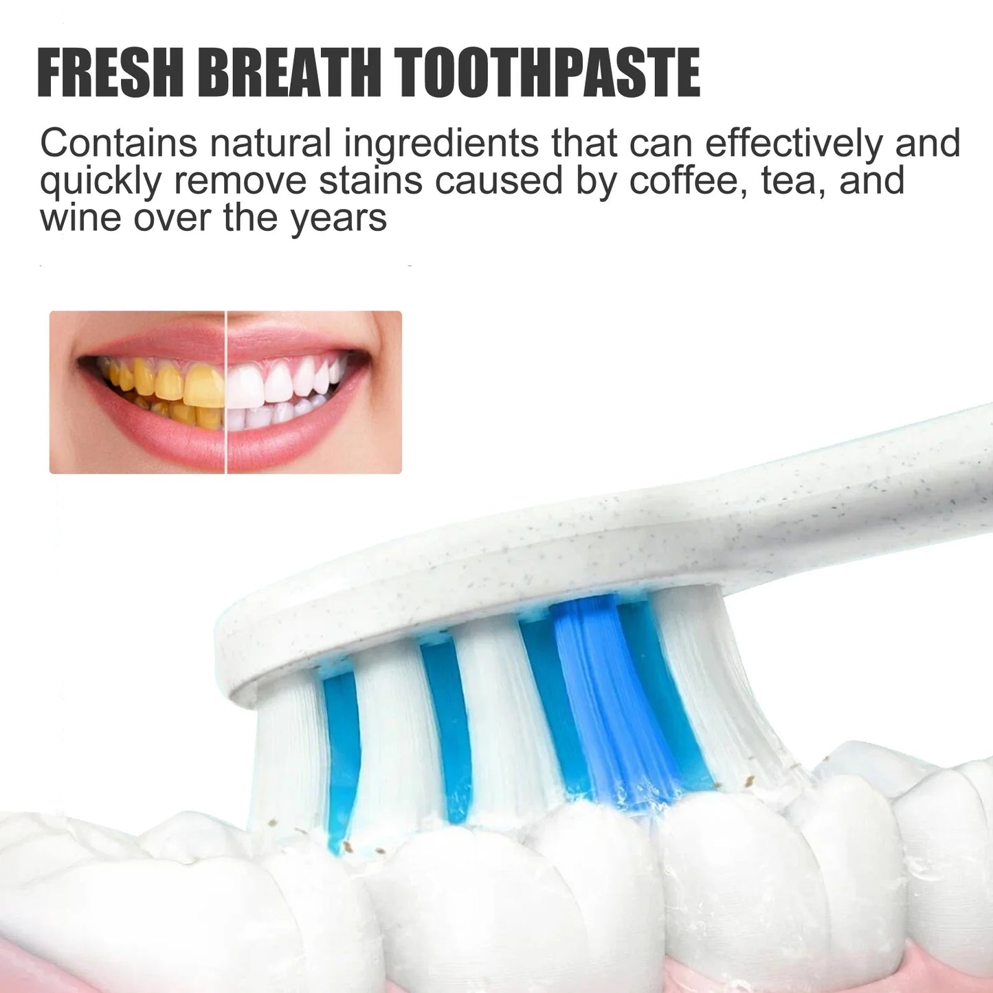 All Smiles -Brightening & Stain Removing Probiotic Toothpaste