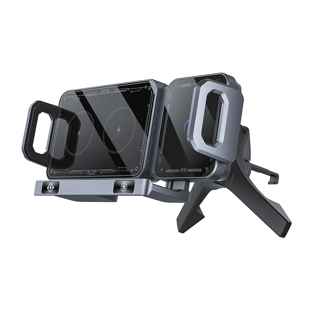 2 in 1 Auto Rotating Phone Holder
