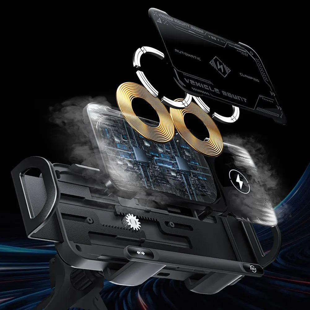 2 in 1 Auto Rotating Phone Holder