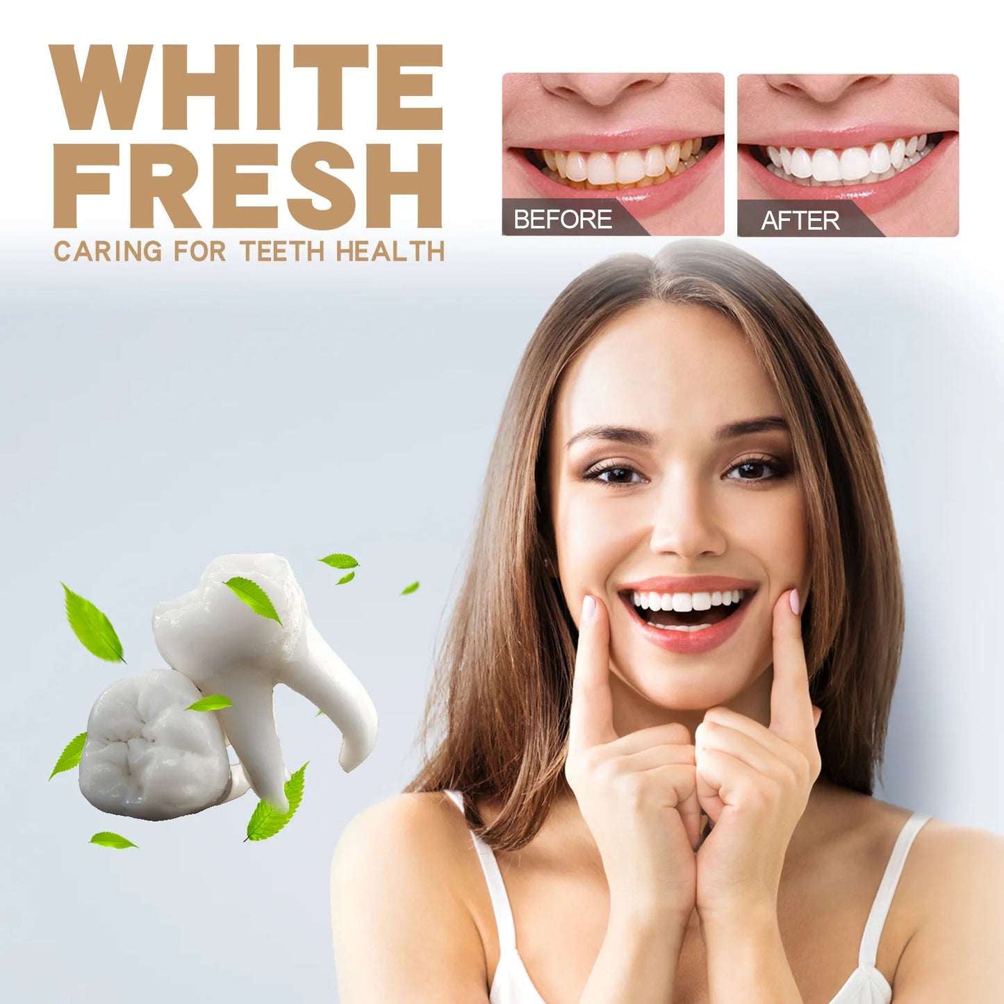 All Smiles -Brightening & Stain Removing Probiotic Toothpaste