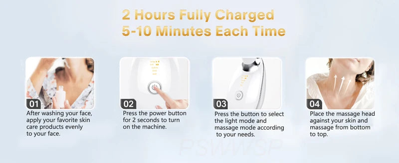 7 colors EMS red light therapy.