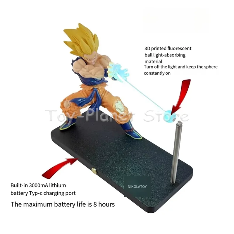 New Dragon Ball Creative magnetic night light - Kamehameha
