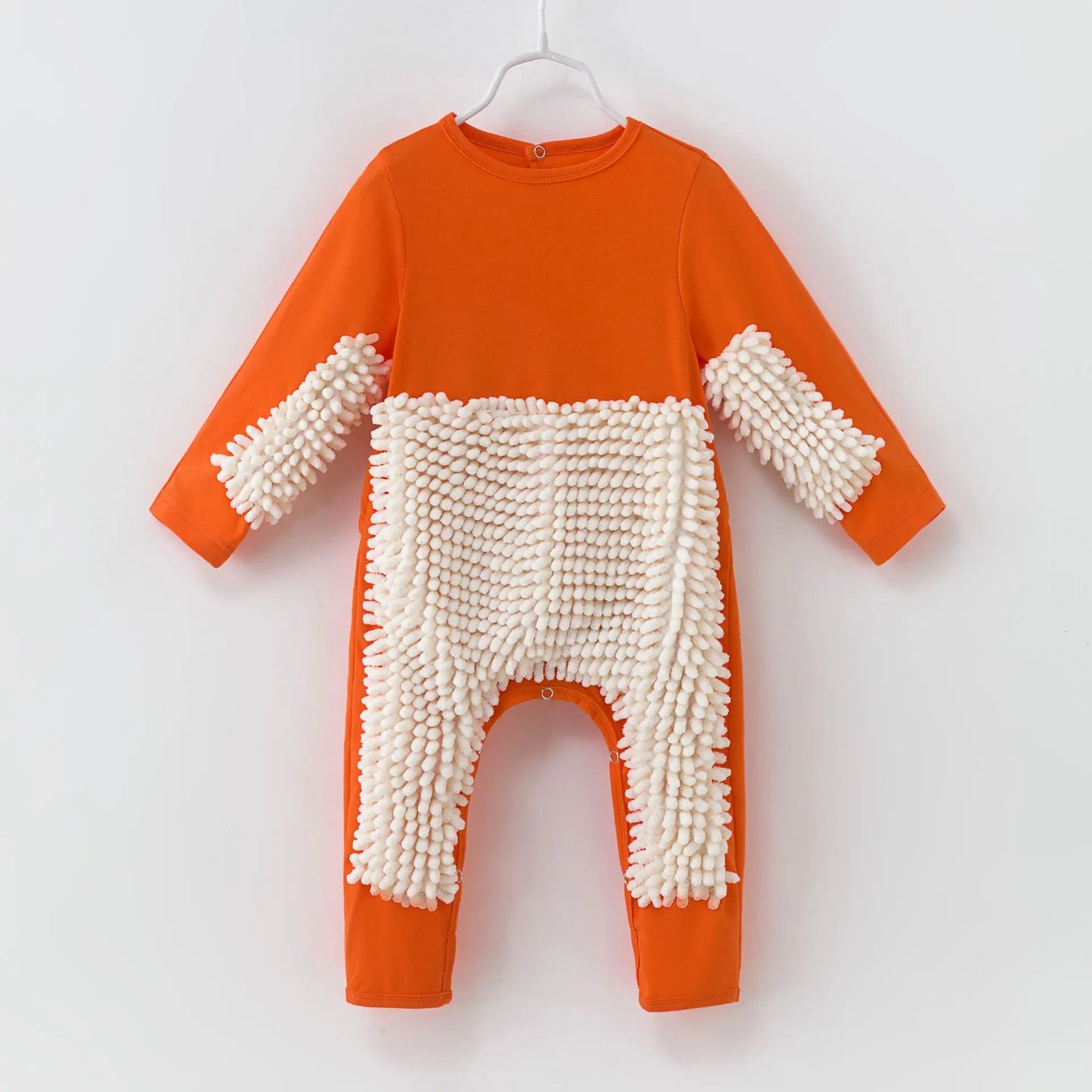 Mopster Baby Crawling Mopping Romper