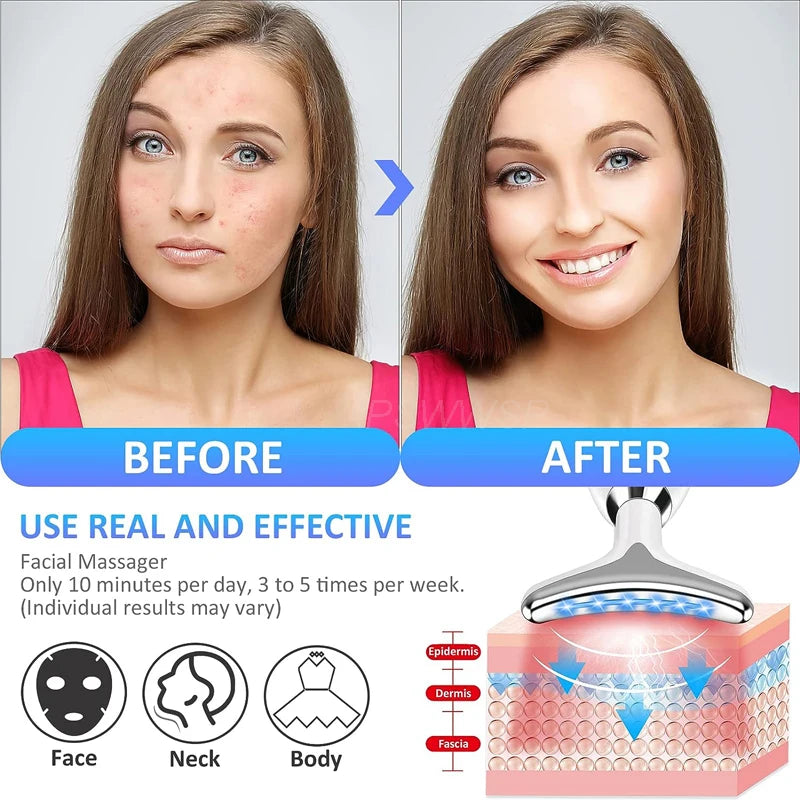 7 colors EMS red light therapy.