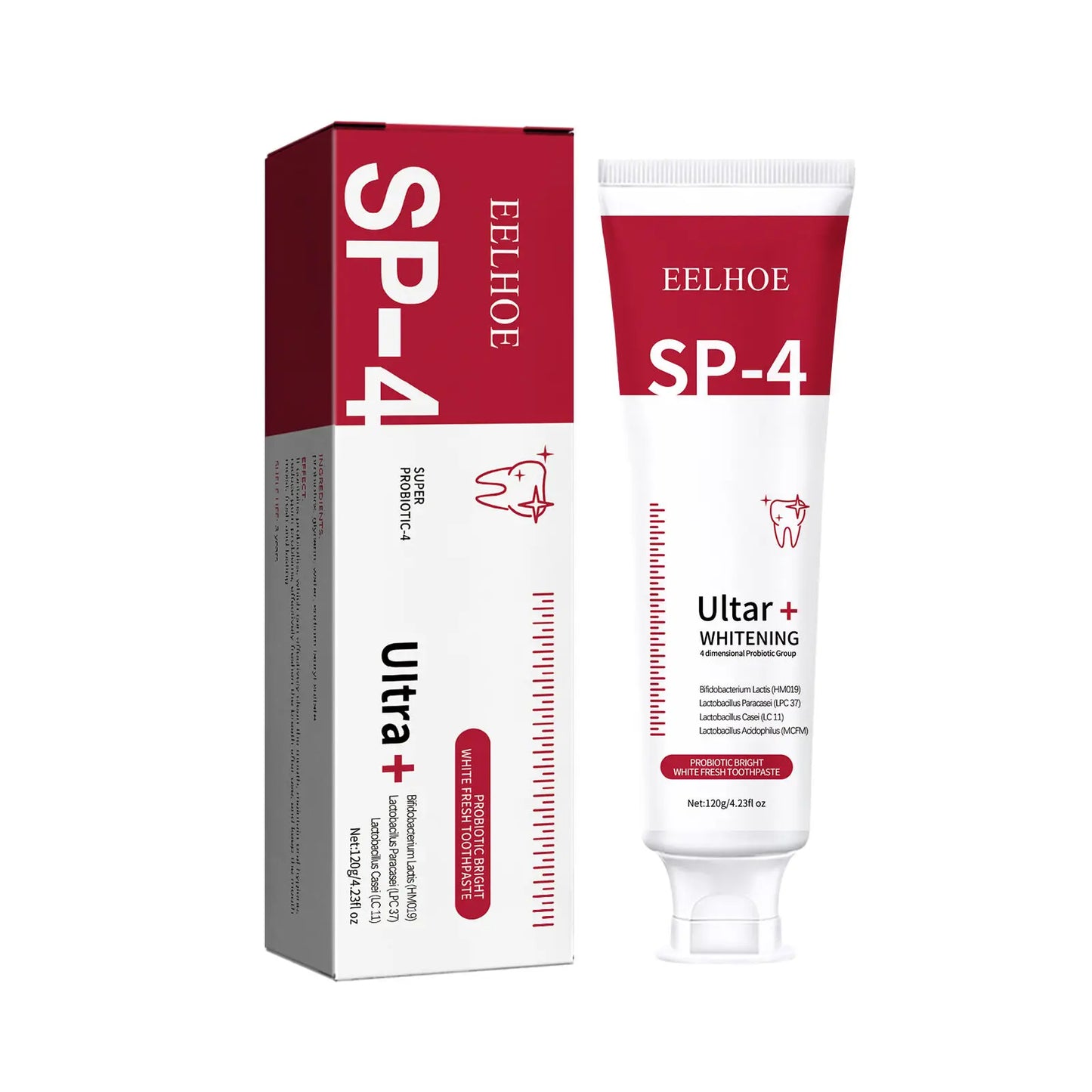 All Smiles -Brightening & Stain Removing Probiotic Toothpaste