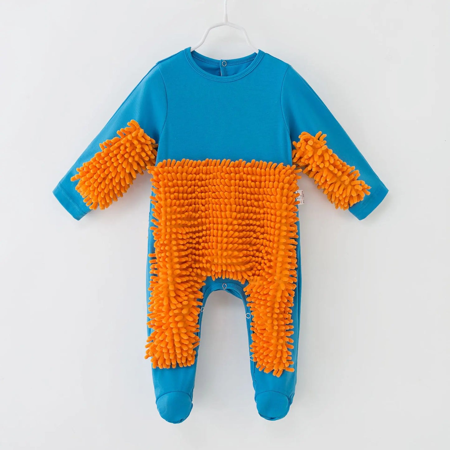 Mopster Baby Crawling Mopping Romper