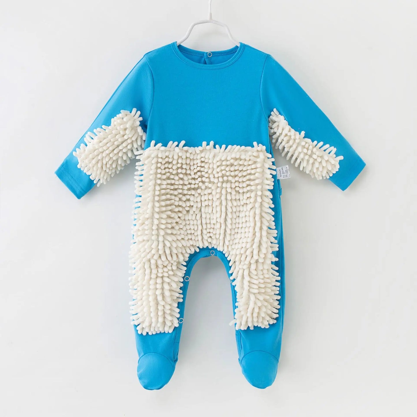 Mopster Baby Crawling Mopping Romper