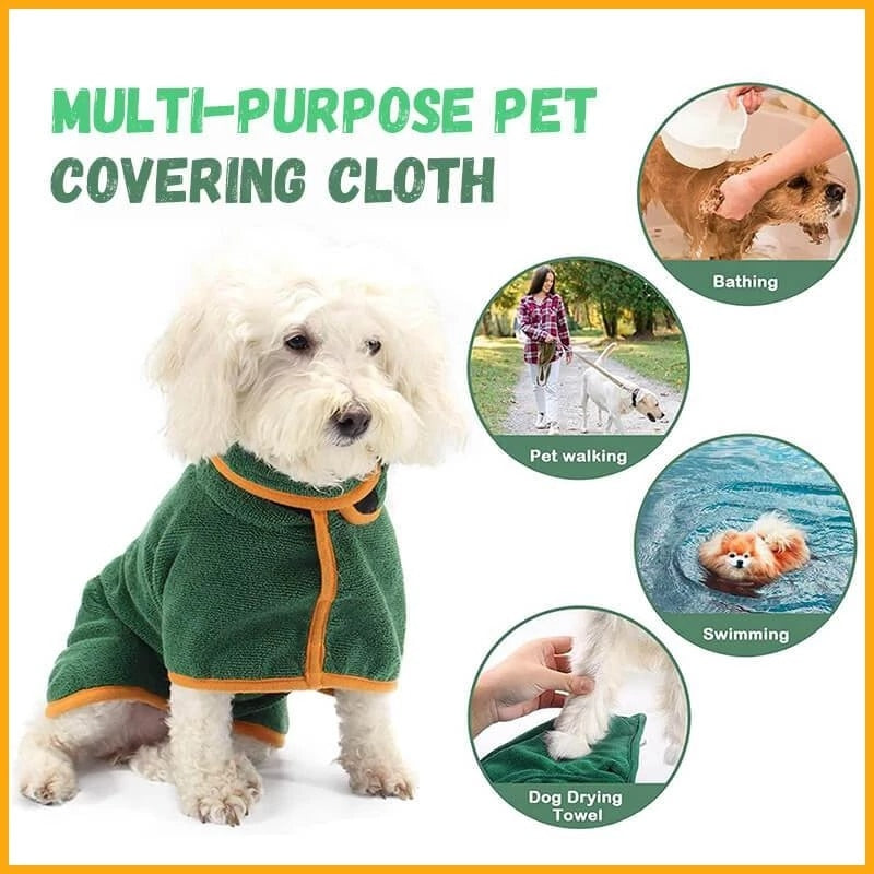 Dogs Bathrobe
