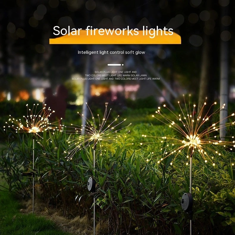 Solar Fireworks Lamp