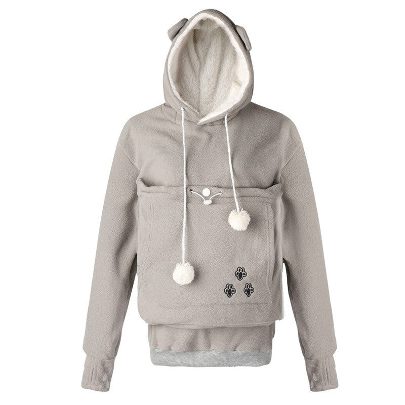 Dog Pouch Hoodie