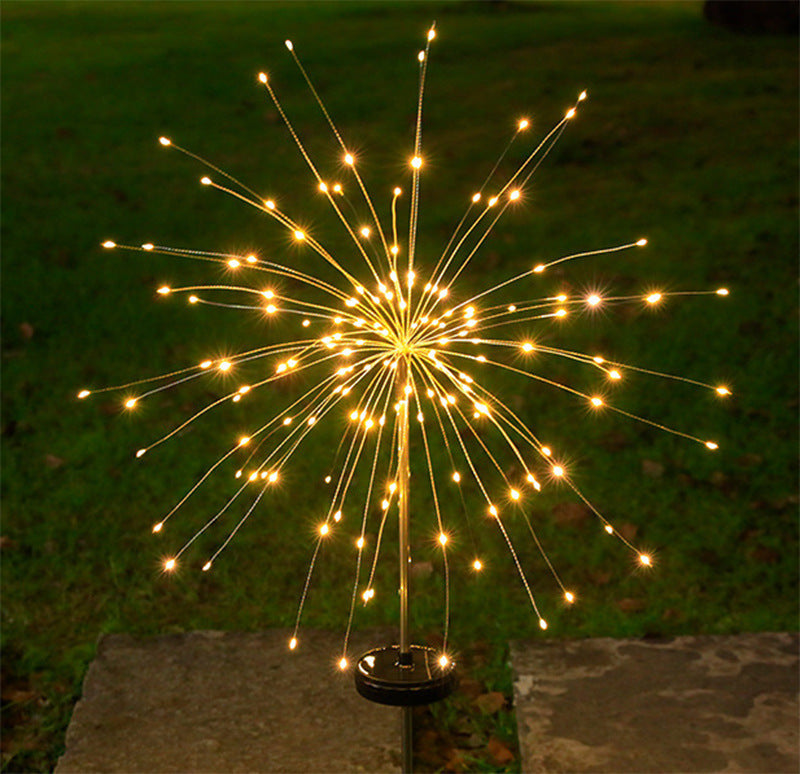 Solar Fireworks Lamp