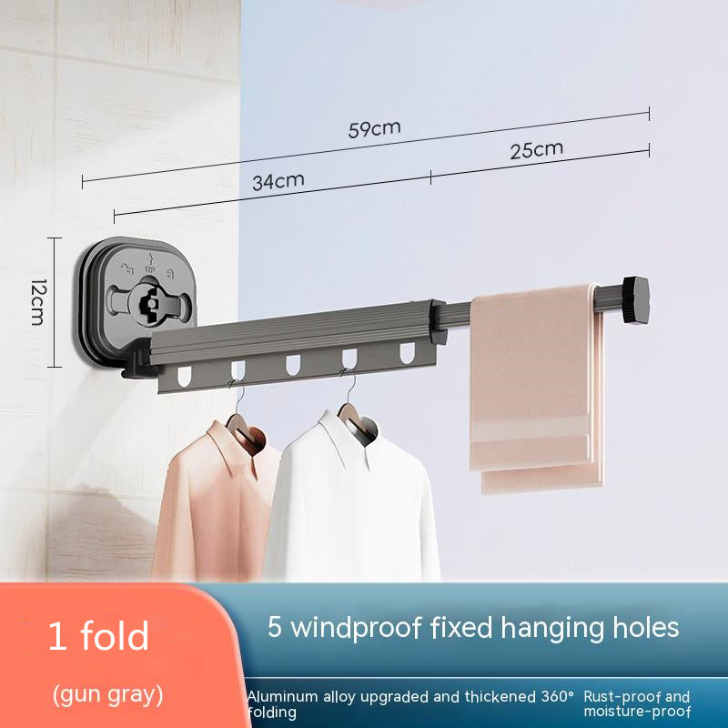 Retractable Clothes Drying Rack