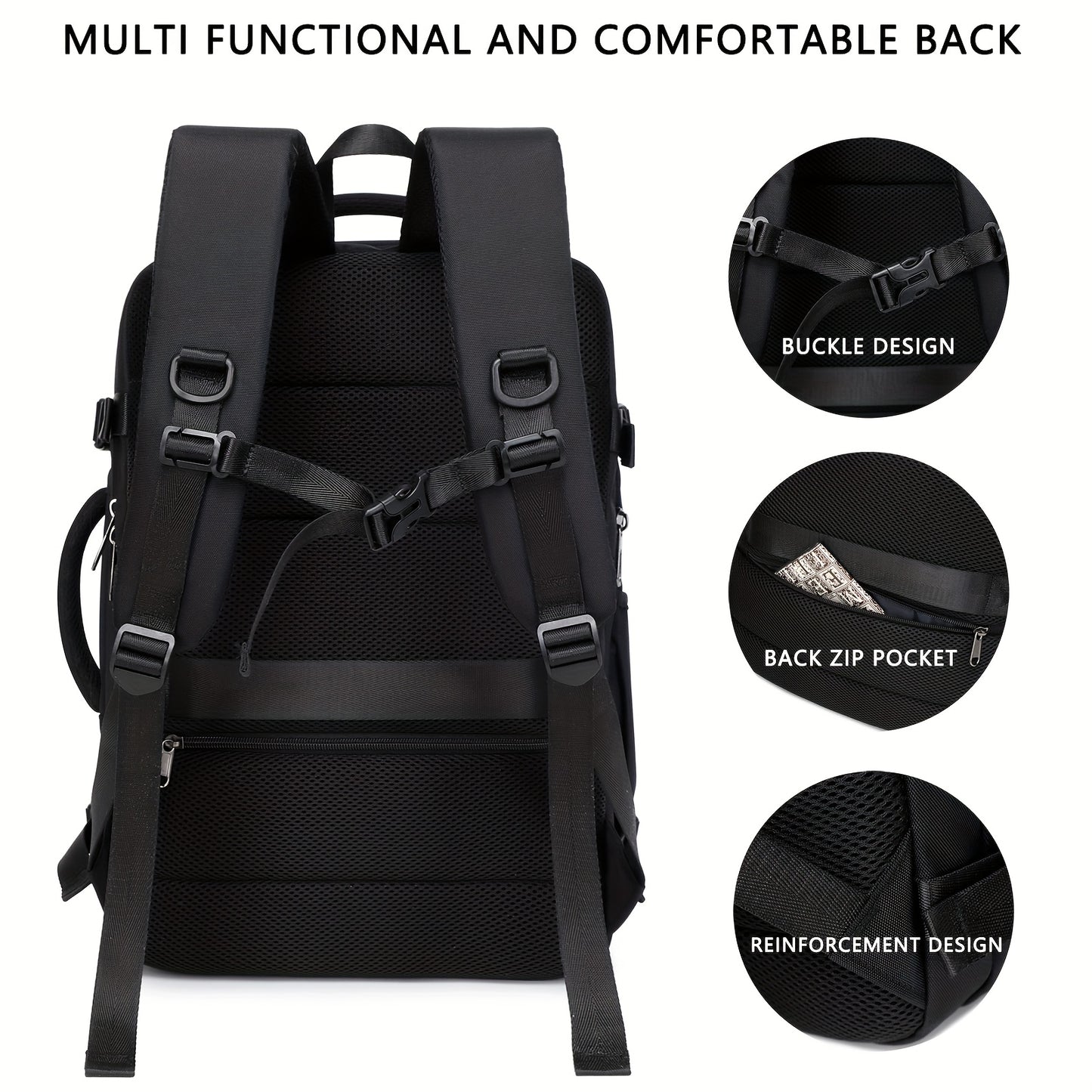 Expandable Vacuum Compression Backpack