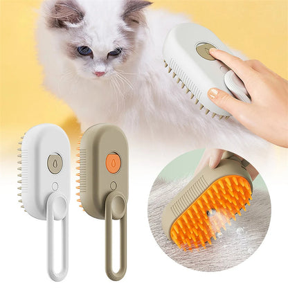 3 in 1  Steamy Pet Brush