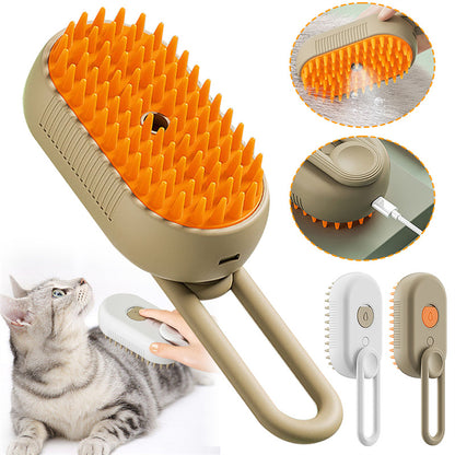 3 in 1  Steamy Pet Brush