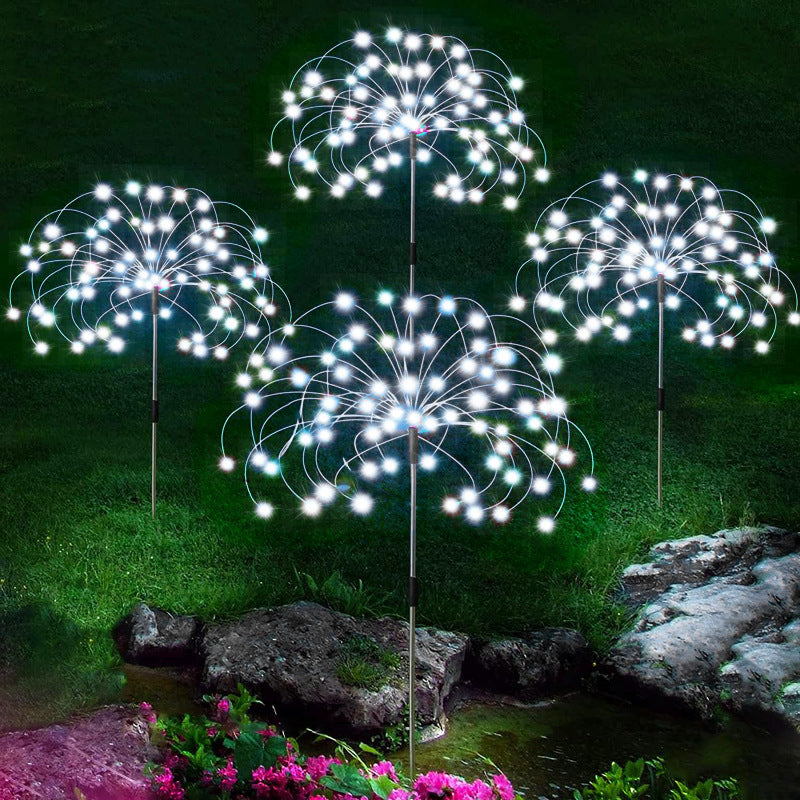 Solar Fireworks Lamp