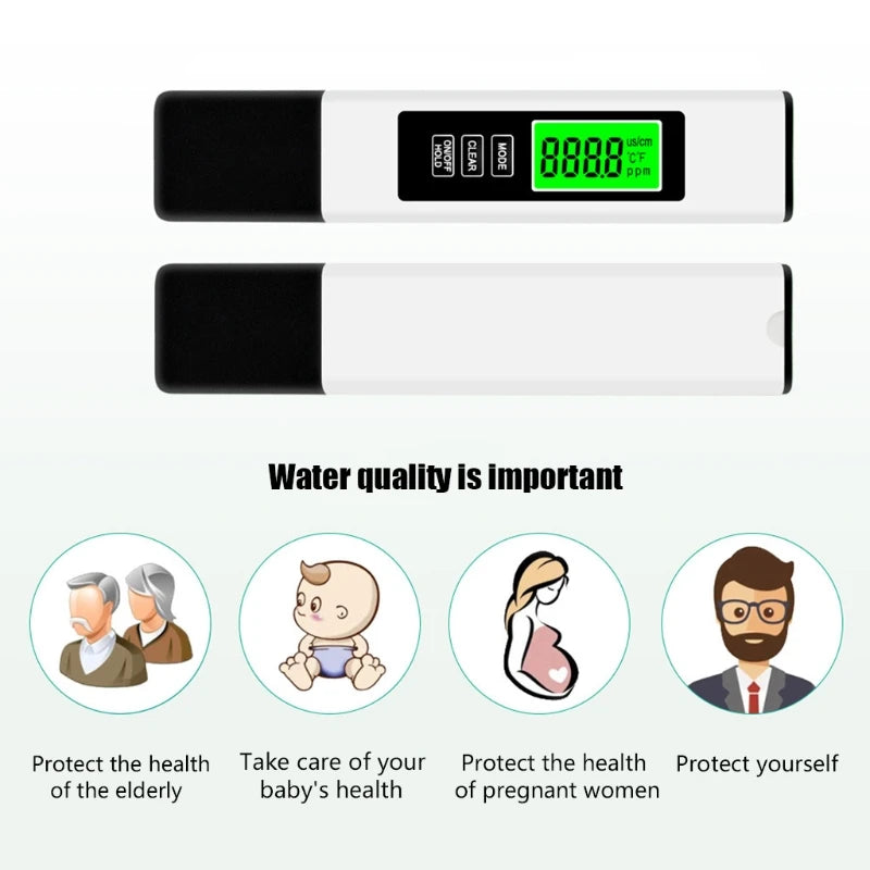 All-New 4 in 1 Tds Meter Digital Water Tester
