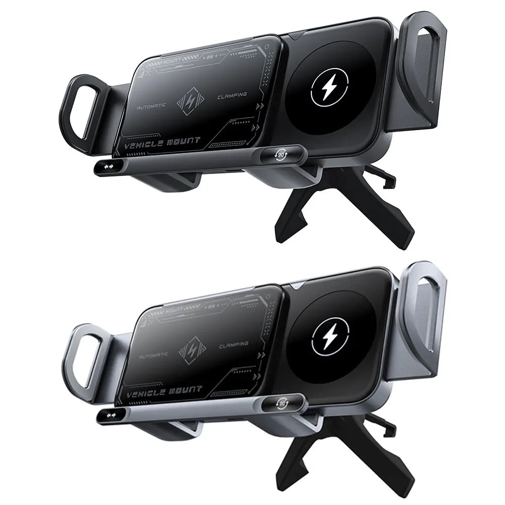 2 in 1 Auto Rotating Phone Holder