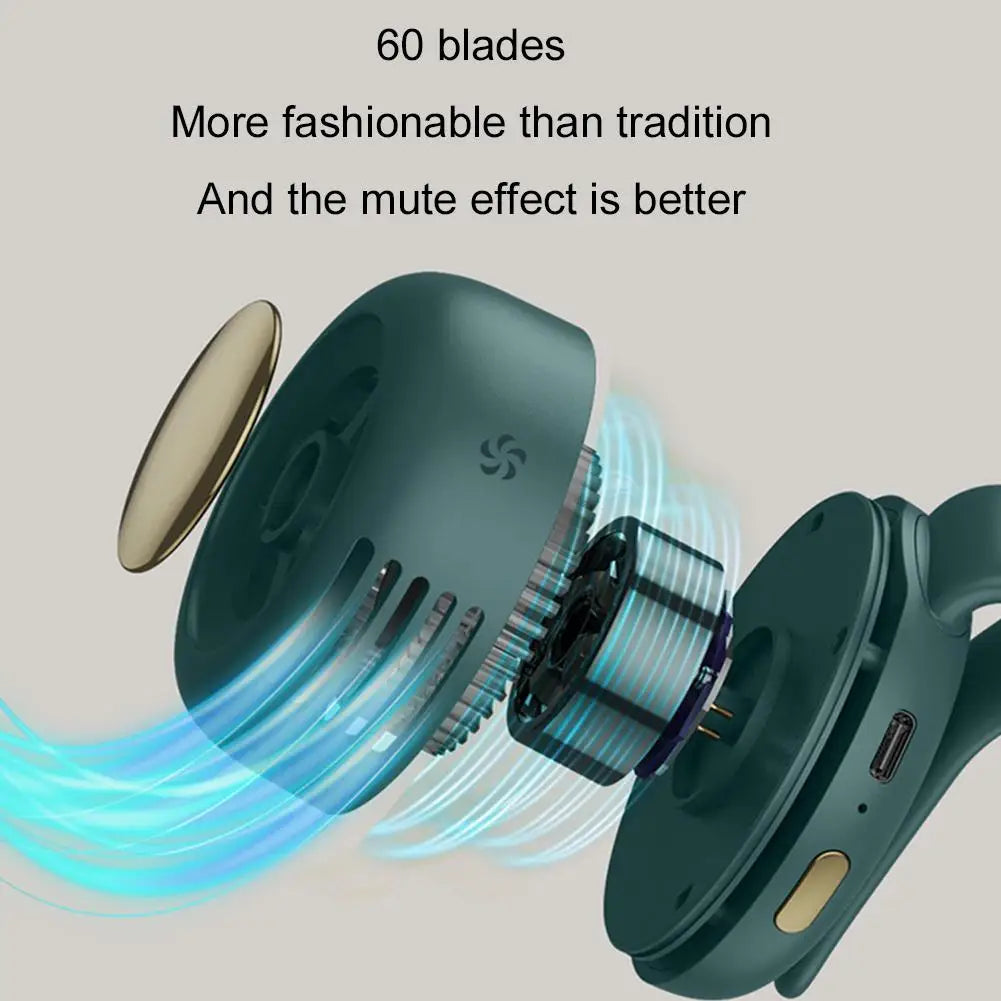 Portable Silent Mini Bladeless Electric Fan