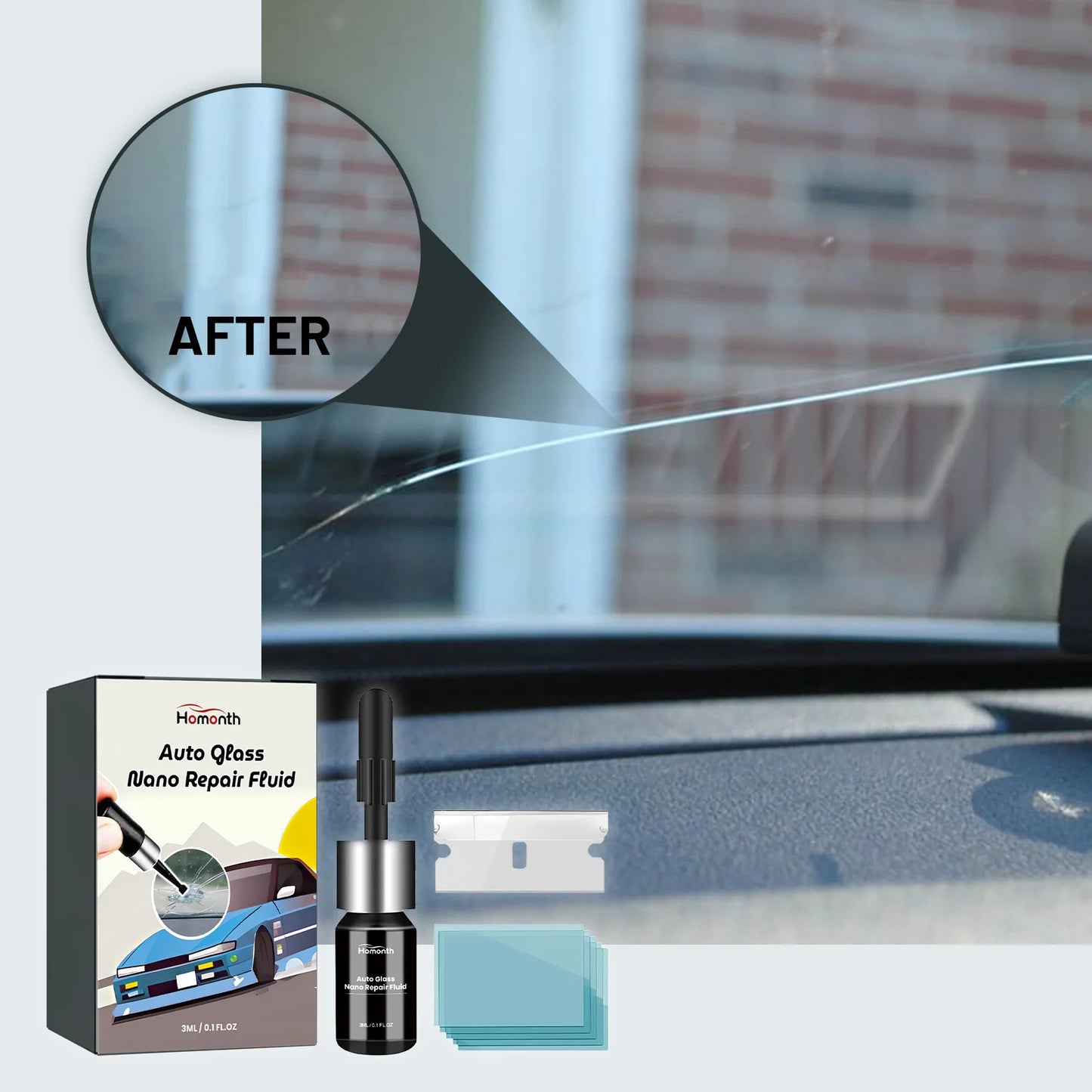 Cracked Glass Repair Kit