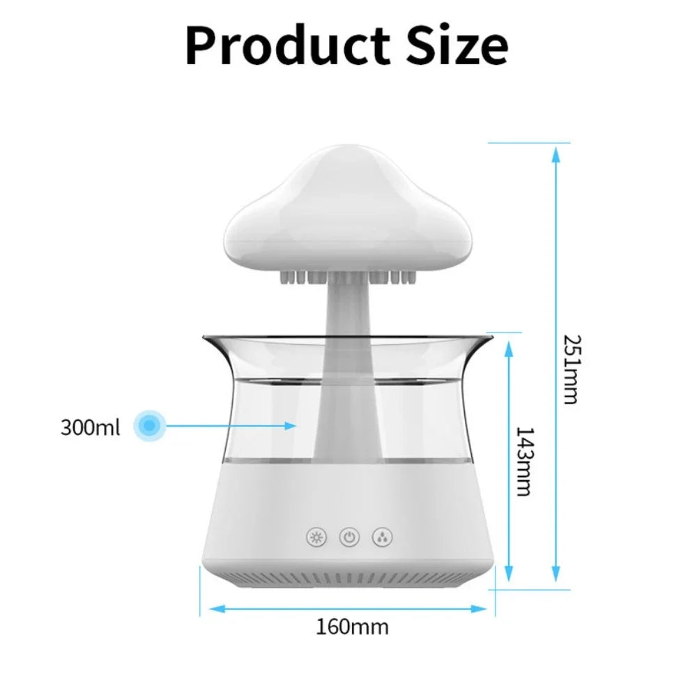 Cloud Raindrop Humidifier