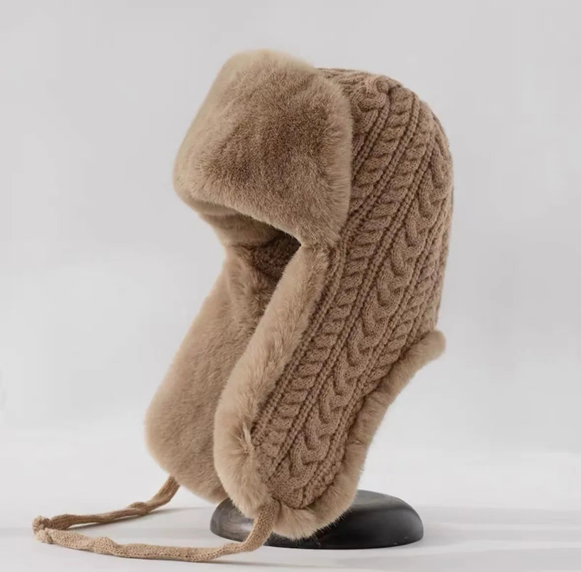 Winter Fleece Thickened Woolen Hat