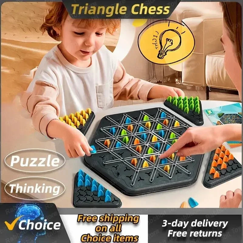 Chain Chess Triangle Game