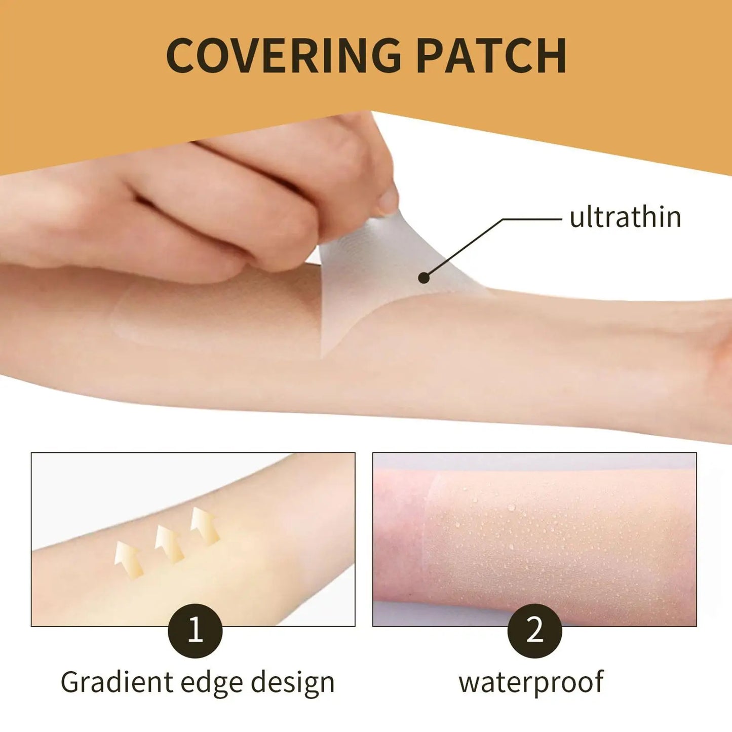 Tattoo And Scar Cover Up Patch (6 pcs)