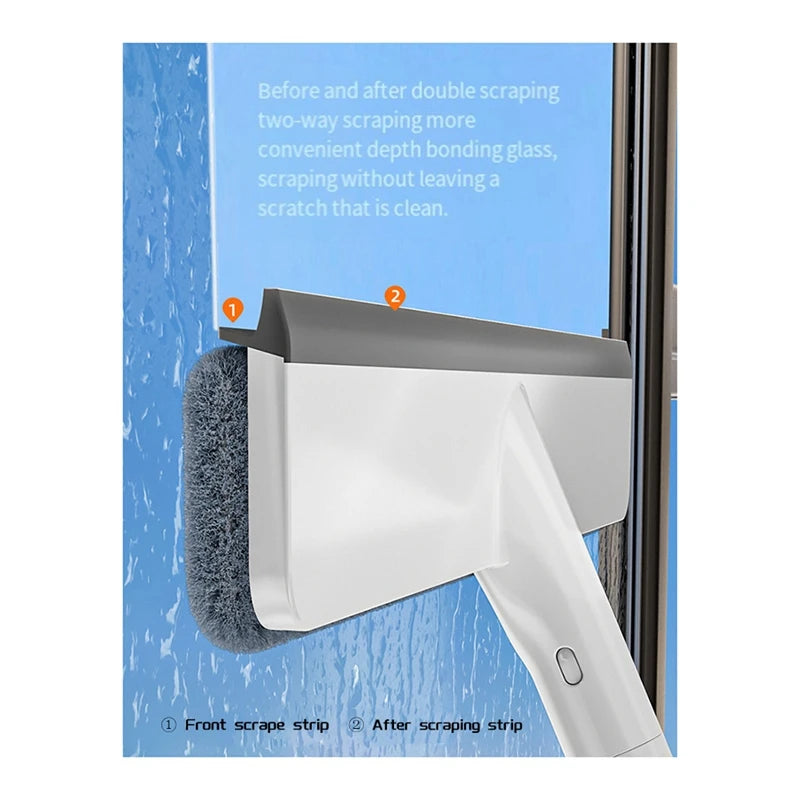 Squeegee For Window Cleaning With Spray