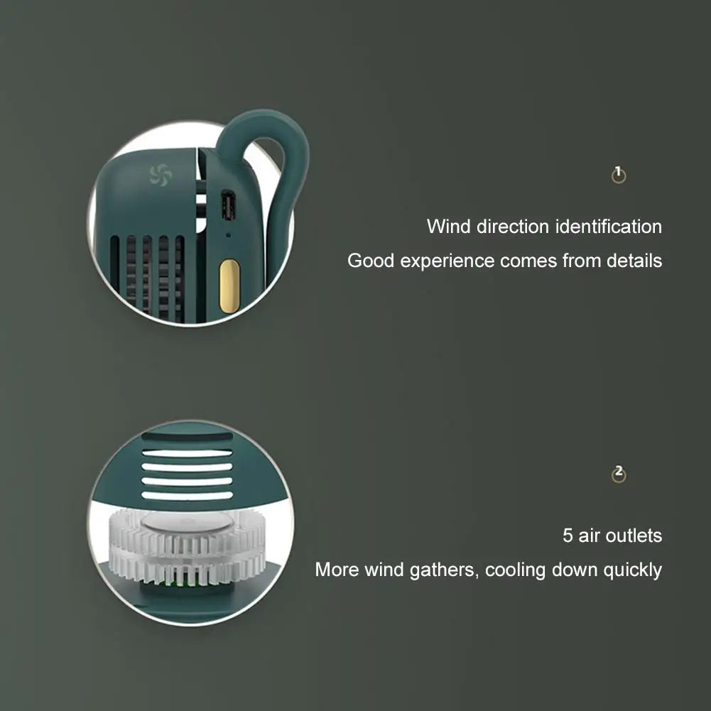 Portable Silent Mini Bladeless Electric Fan