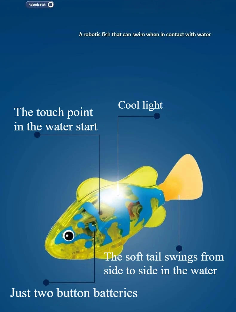 #1 Magic Swimming Fish With Lights