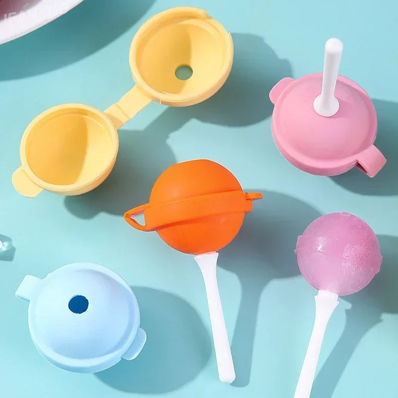 Lollipop Ice Cream Maker, Homemade Popsicle Molds