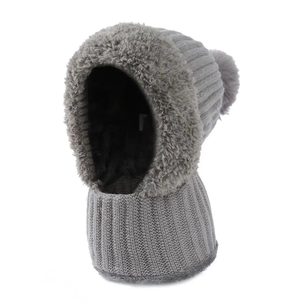 Winter Fleece Thickened Woolen Hat
