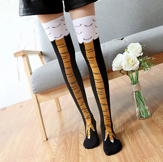 Funny Chicken Leg Socks