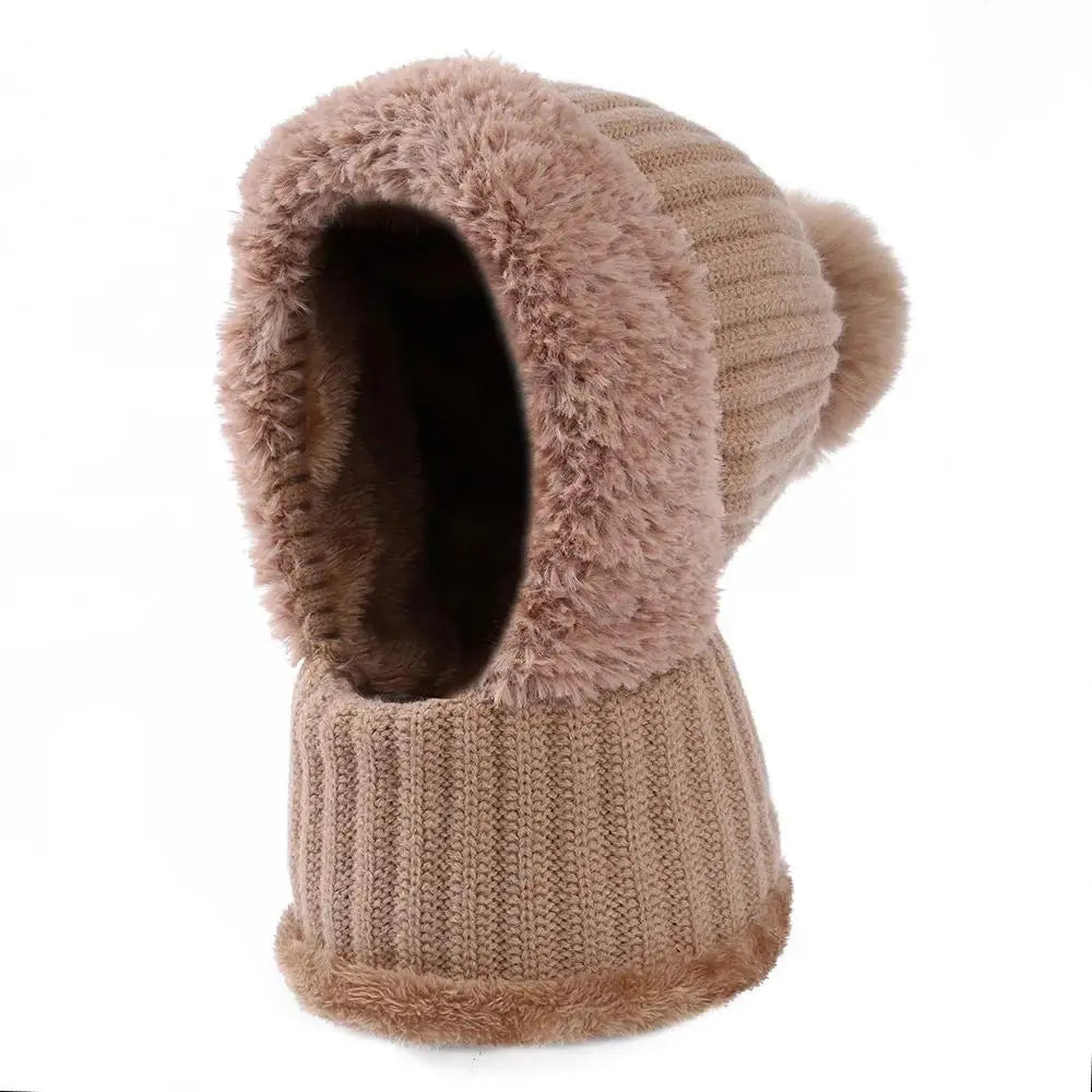 Winter Fleece Thickened Woolen Hat