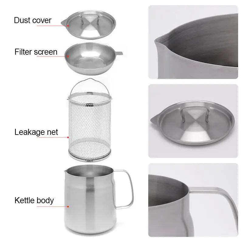 2-in-1 Oil Strainer Pot