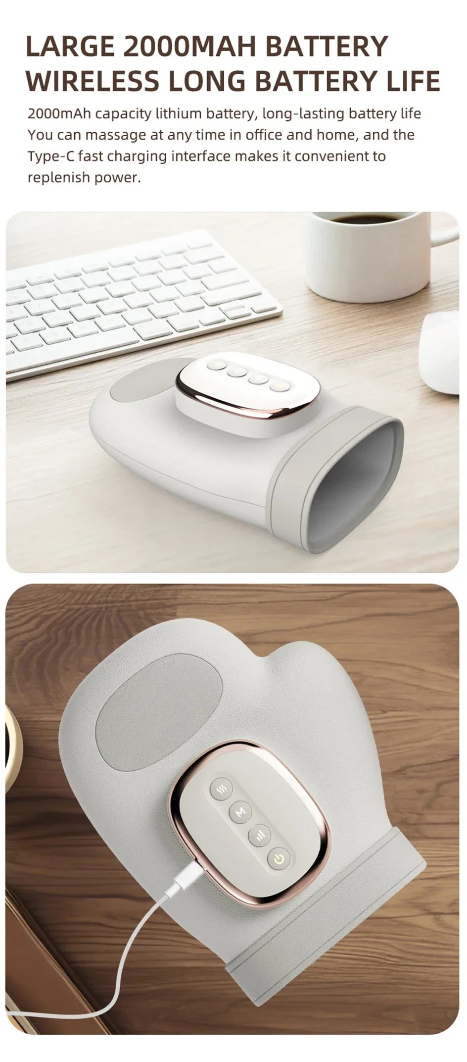 Hand Massager with Heat Therapy