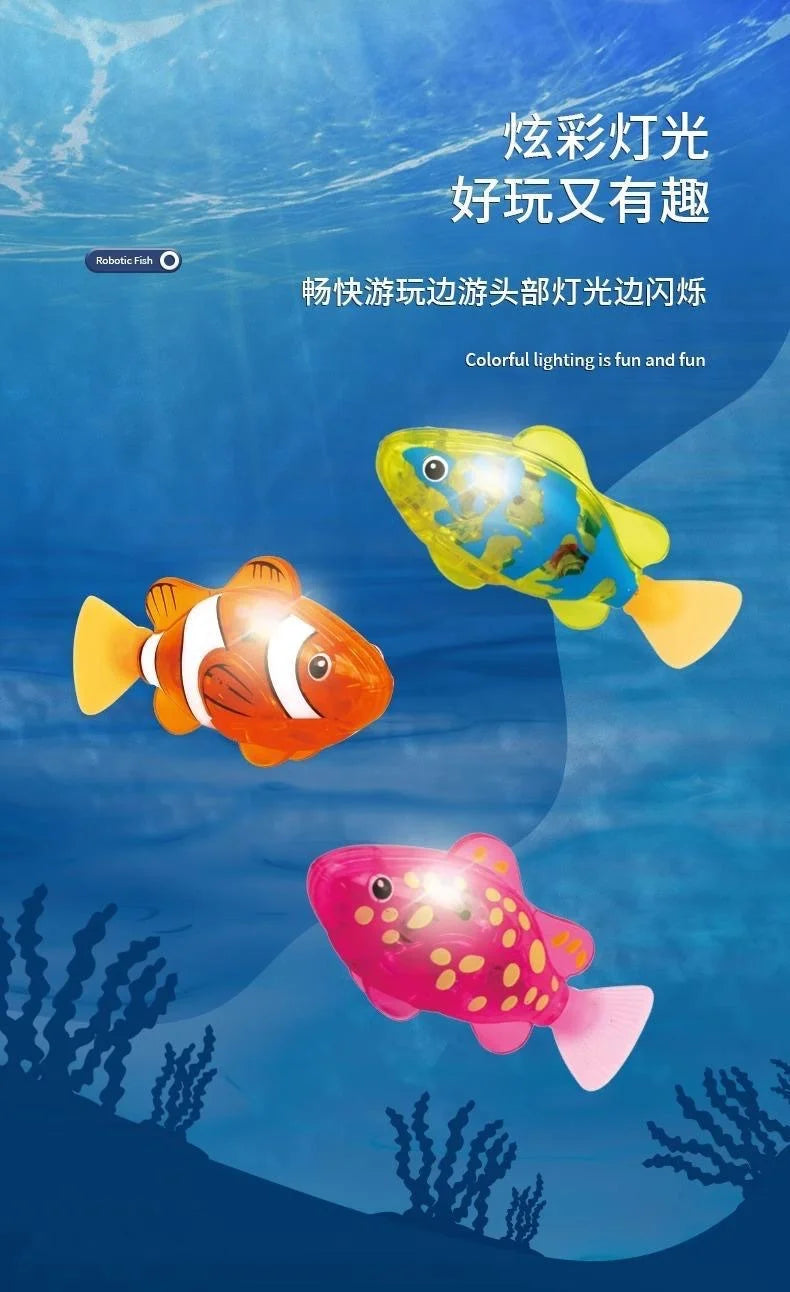 #1 Magic Swimming Fish With Lights