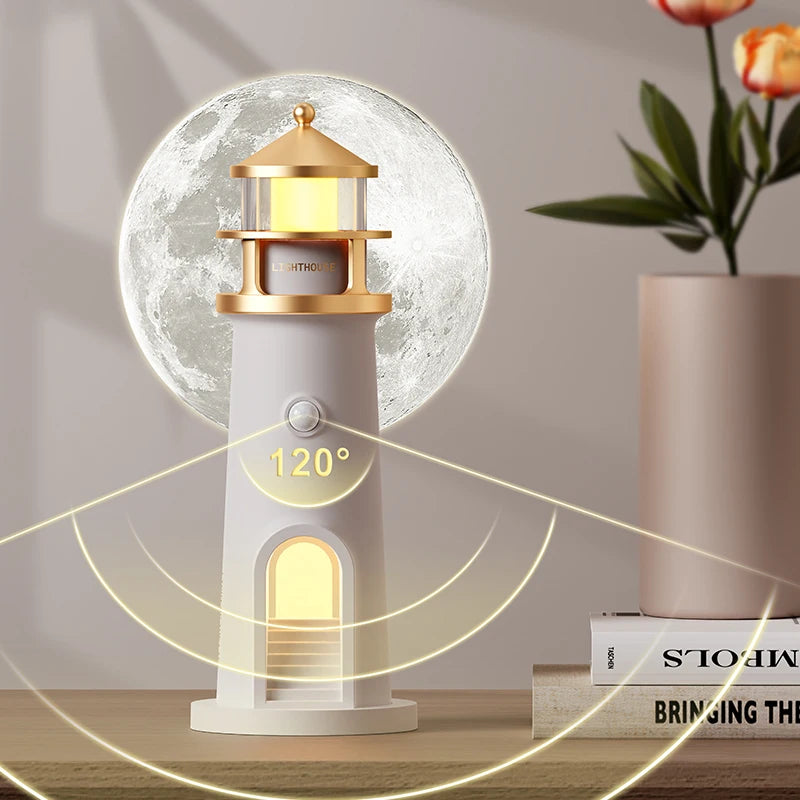 Lighthouse Moon Projector