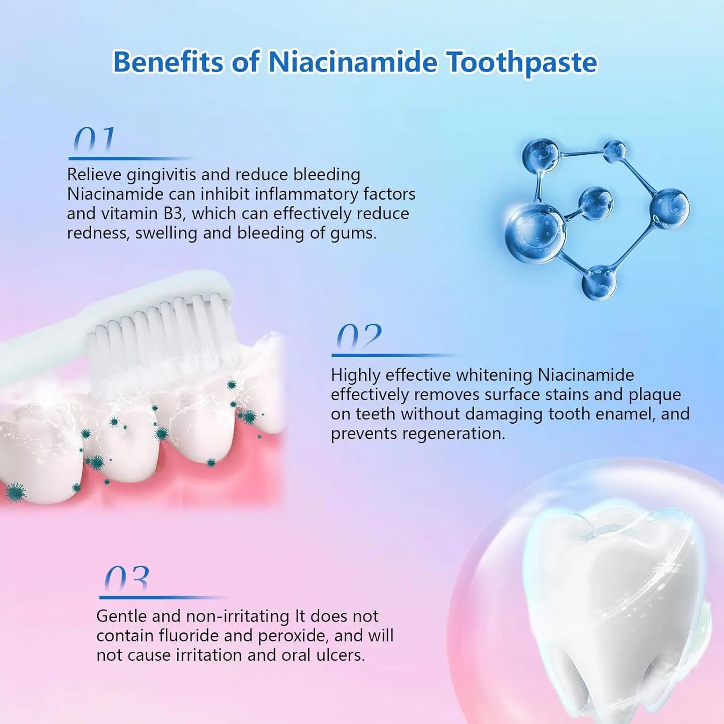 Niacinamide Whitening Toothpaste