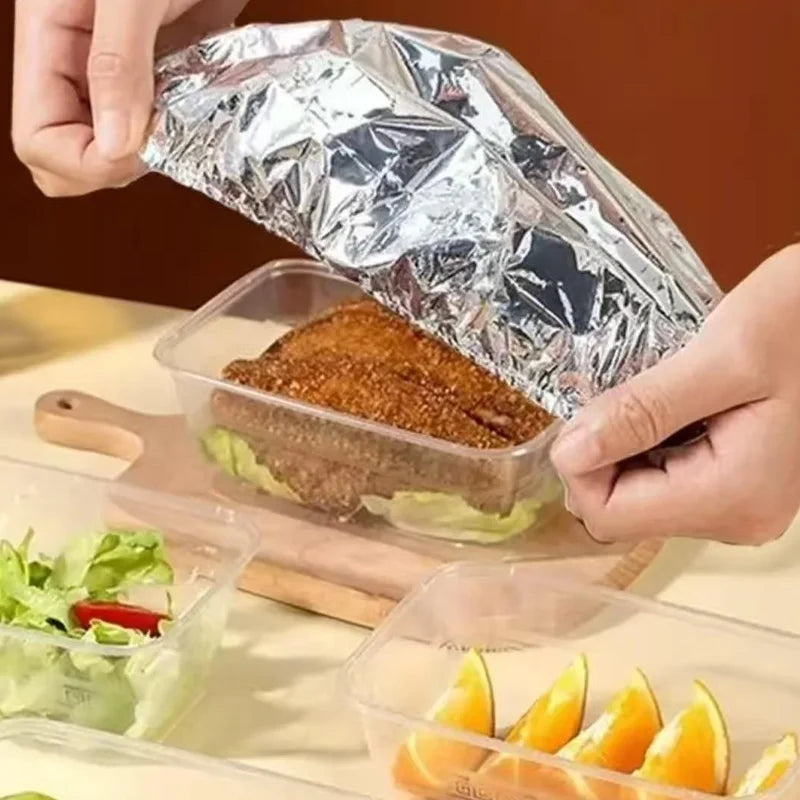 Reusable Aluminum Foil Food Covers